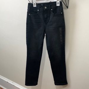 Black high rise jeans